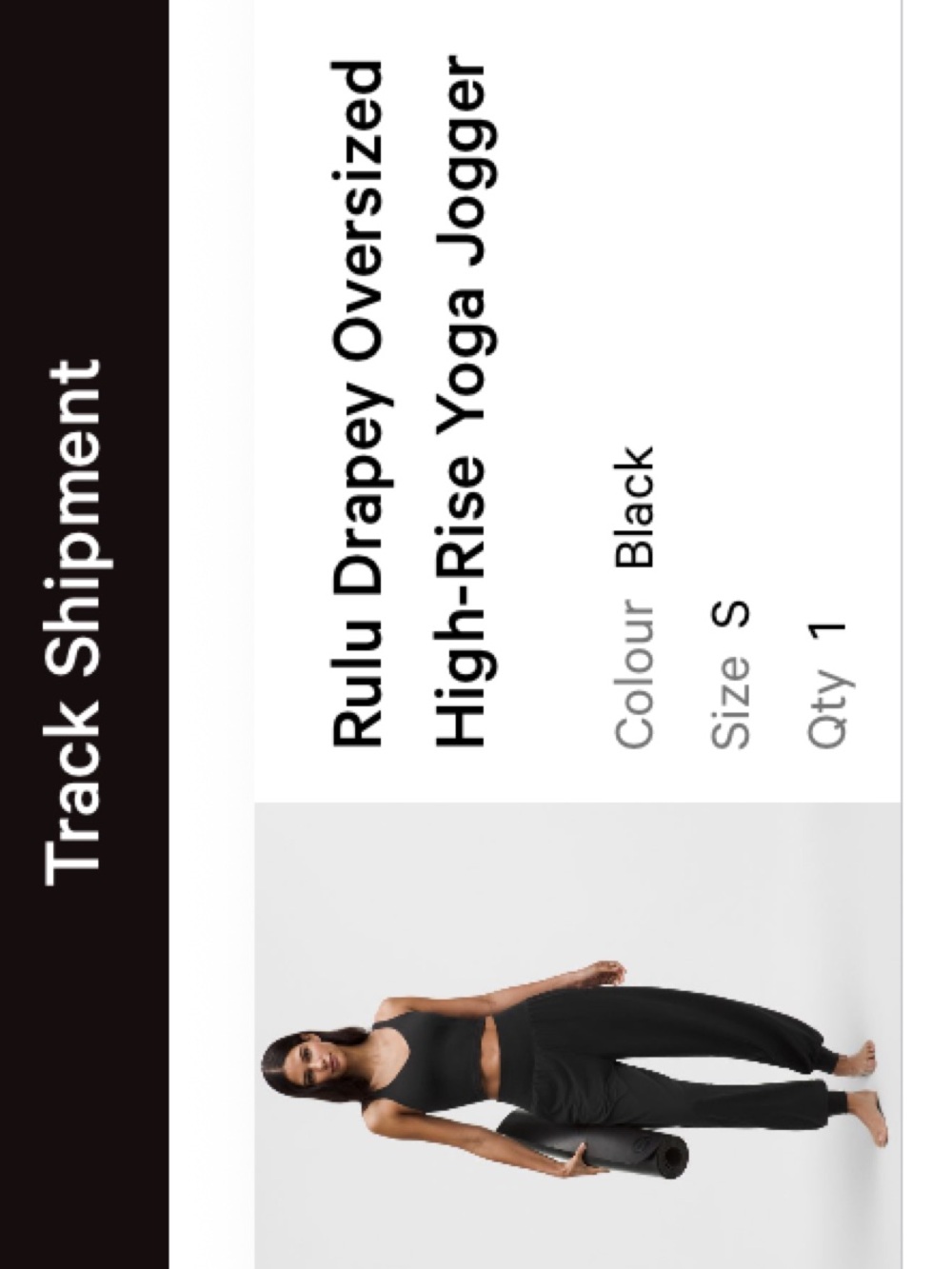 lululemon athletica Rulu Drapy Oversized High Rise Yoga Jogger